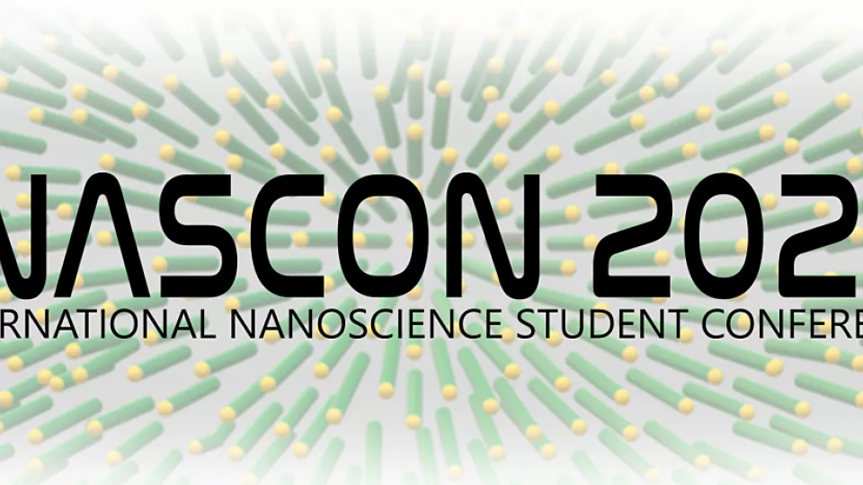Logotype of INASCON, the annual international nanoscience student conference.