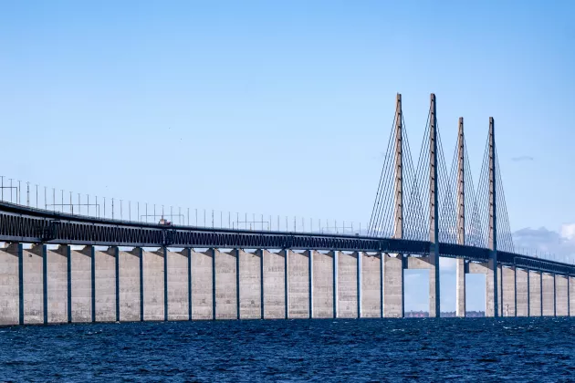 the Öresund bridge; photographer: Johan Nilsson/Øresundsbron