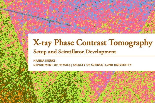 Photo of the cover of a thesis.