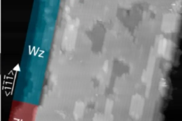 STEM measurement of GaAs crystal surfaces at atomic scale