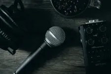 Photo of a microphone.