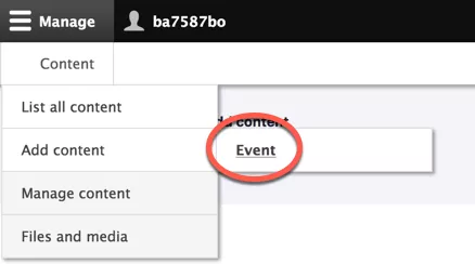 How to add create a calendar event