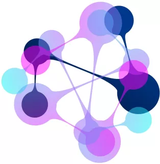 Interconnected colourful dots representing GenerationNano